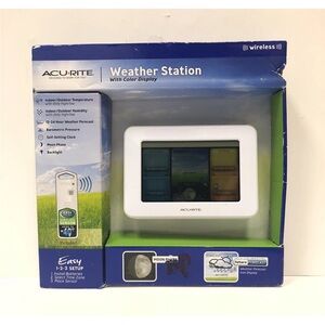 AcuRite Weather Forecaster with Digital Color Display + Wireless Sensor